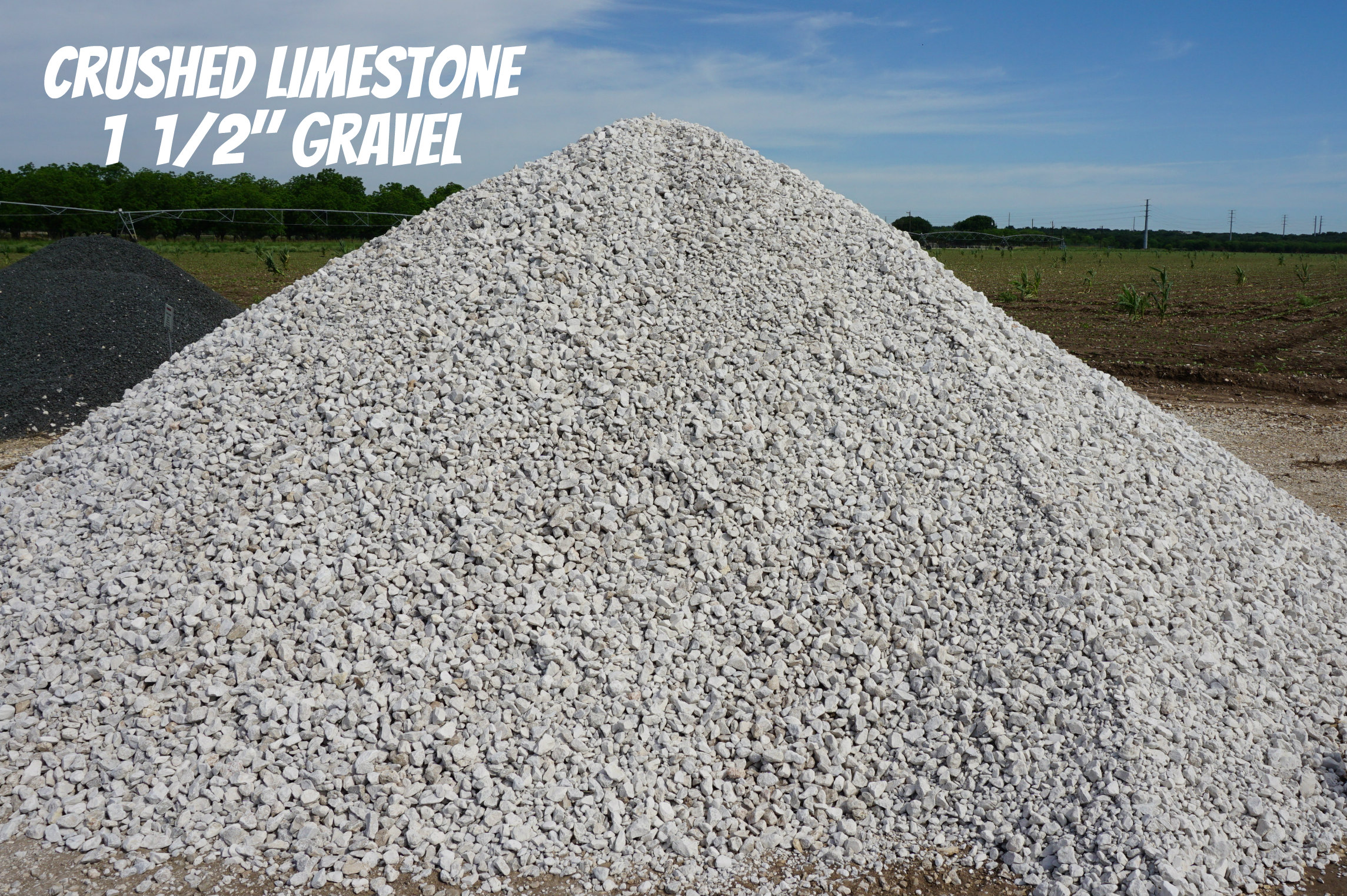 ground limestone